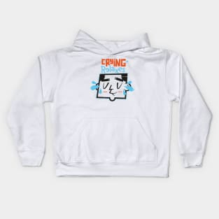 Crying relaxes Kids Hoodie